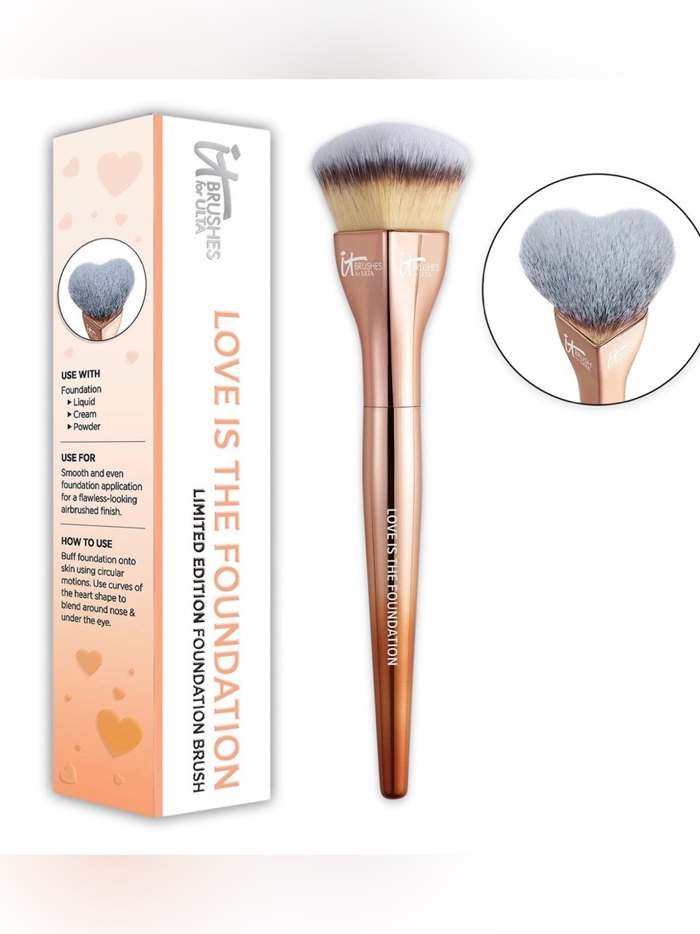 IT Brushes for ULTA "Love Is The Foundation" Limited Edition Foundation Brush